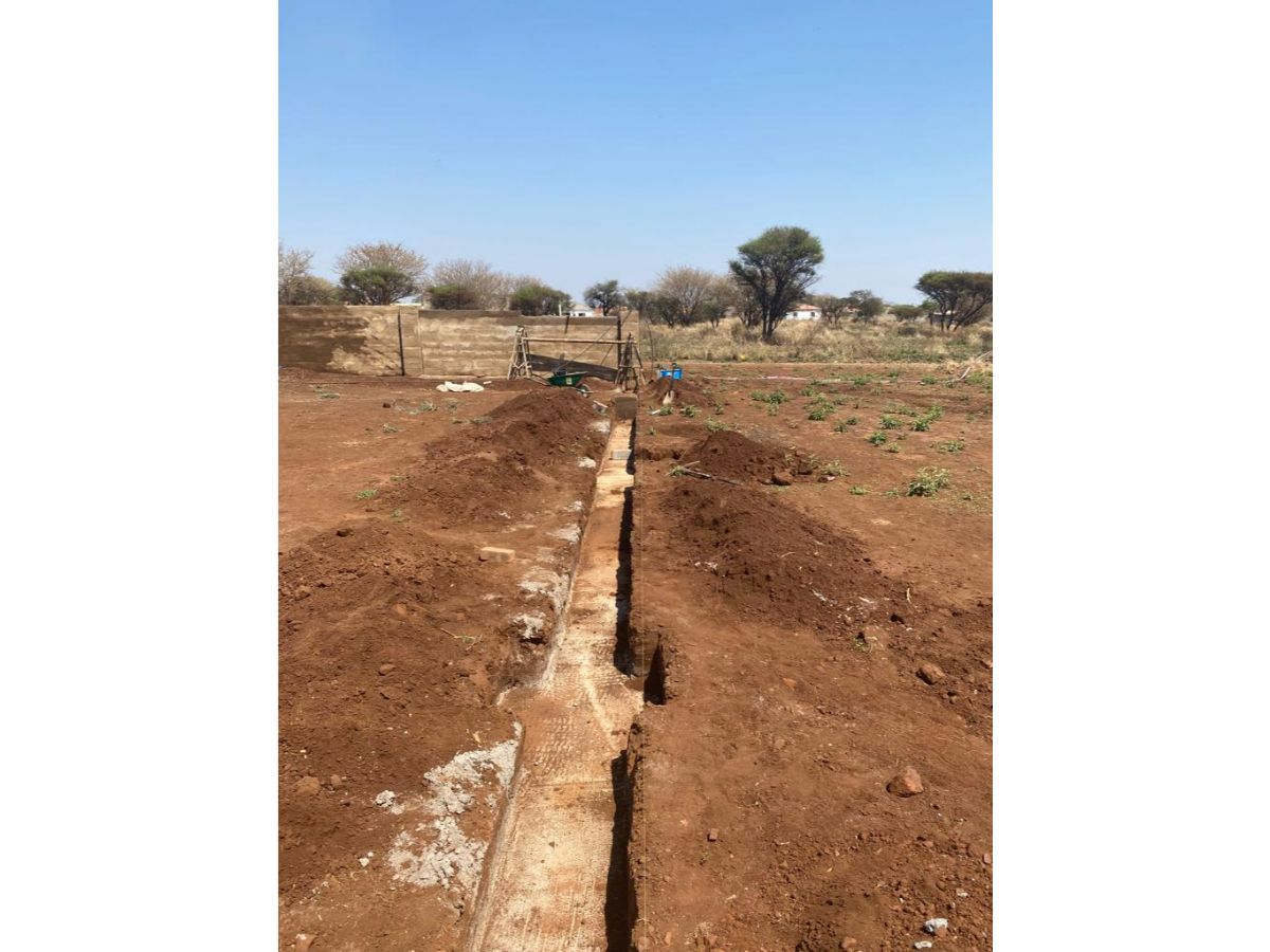 9. Concrete foundation
