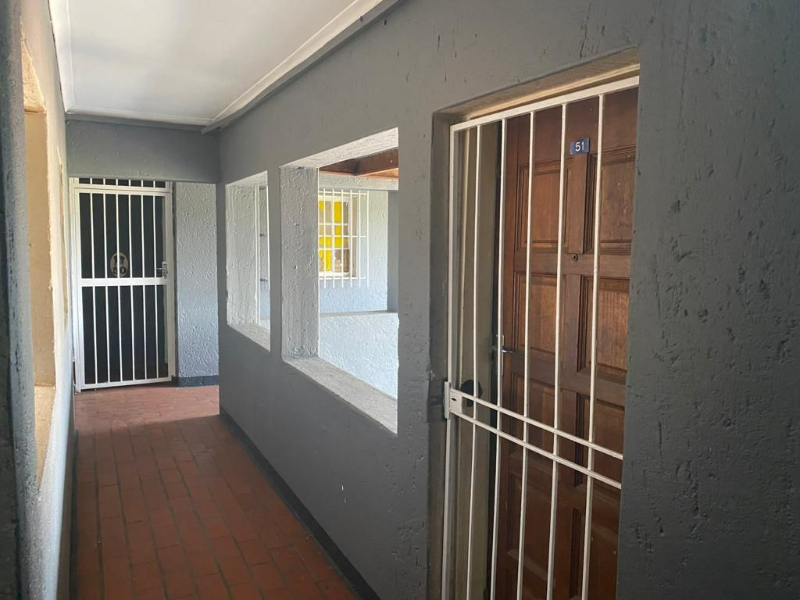 7. Entrance to the unit